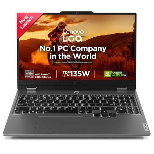 Lenovo LOQ Gen9 AMD Ryzen 7 7435HS AI Laptop price in hyderabad, telangana, nellore, vizag, bangalore